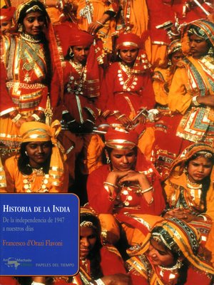 cover image of Historia de la India
